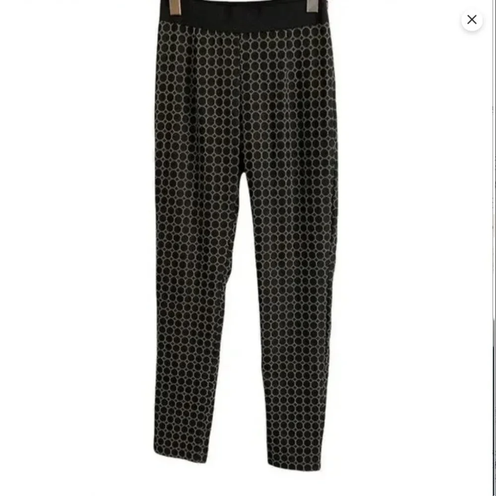 CRISTINA GAVIOLI Polymide Blend Pull On Elasticized Waist Leggings MADE IN ITALY - Picture 2 of 8